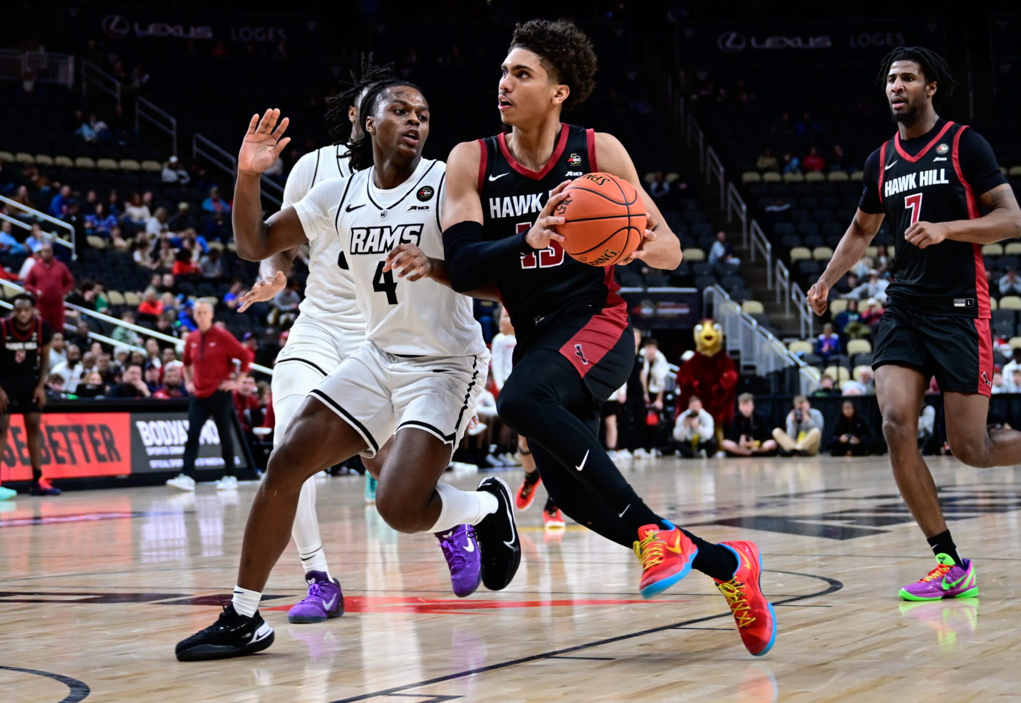 Saint Joseph's guard Austin Williford during the Hawks' A-10 semifinal matchup against VCU -- Ed Thompson // Pittsburgh Sports Now