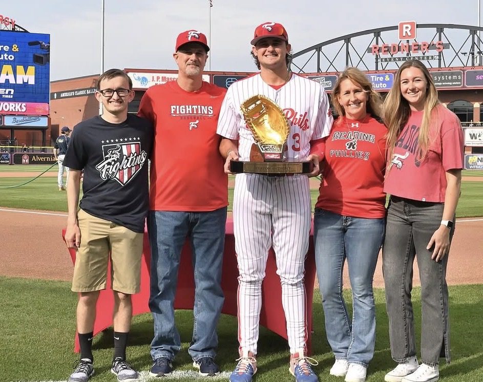 Phillies Keaton Anthony. Image courtesy of Keaton Anthony’s Instagram account.