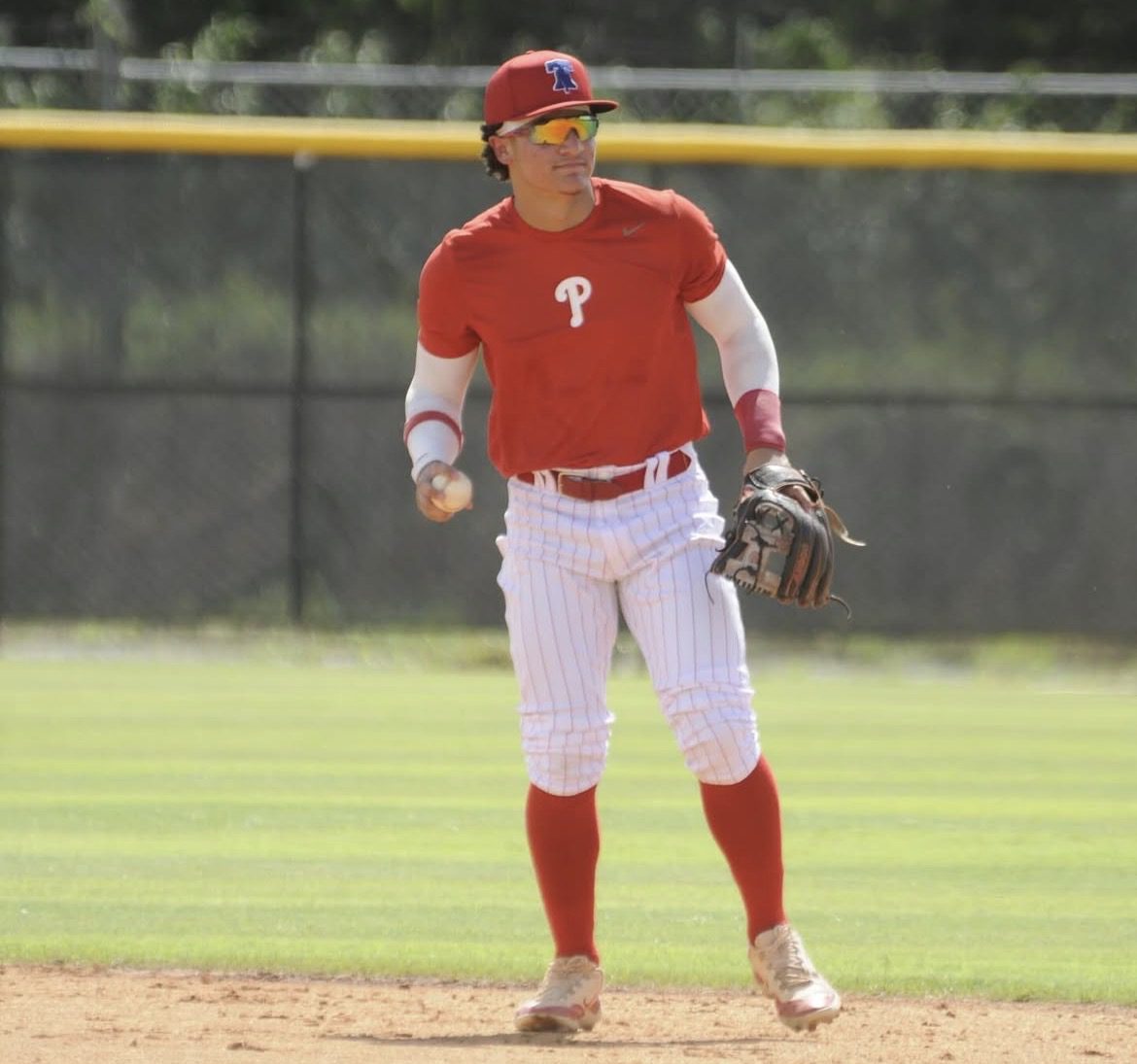 Phillies shortstop prospect and international signee Juan Parra. Image courtesy of Juan Parra’s Instagram account.