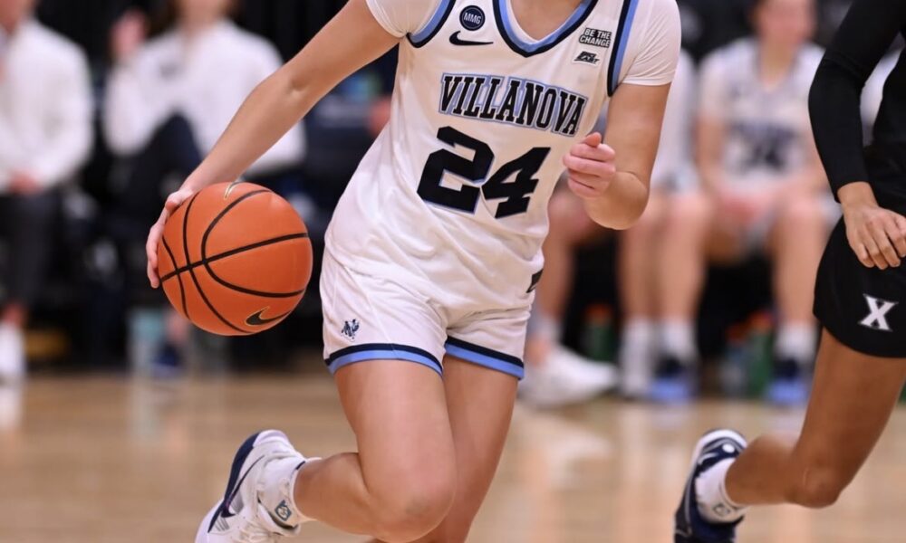 Villanova sophomore guard Dani Ceseretti. Image courtesy of novawbb's Instagram account