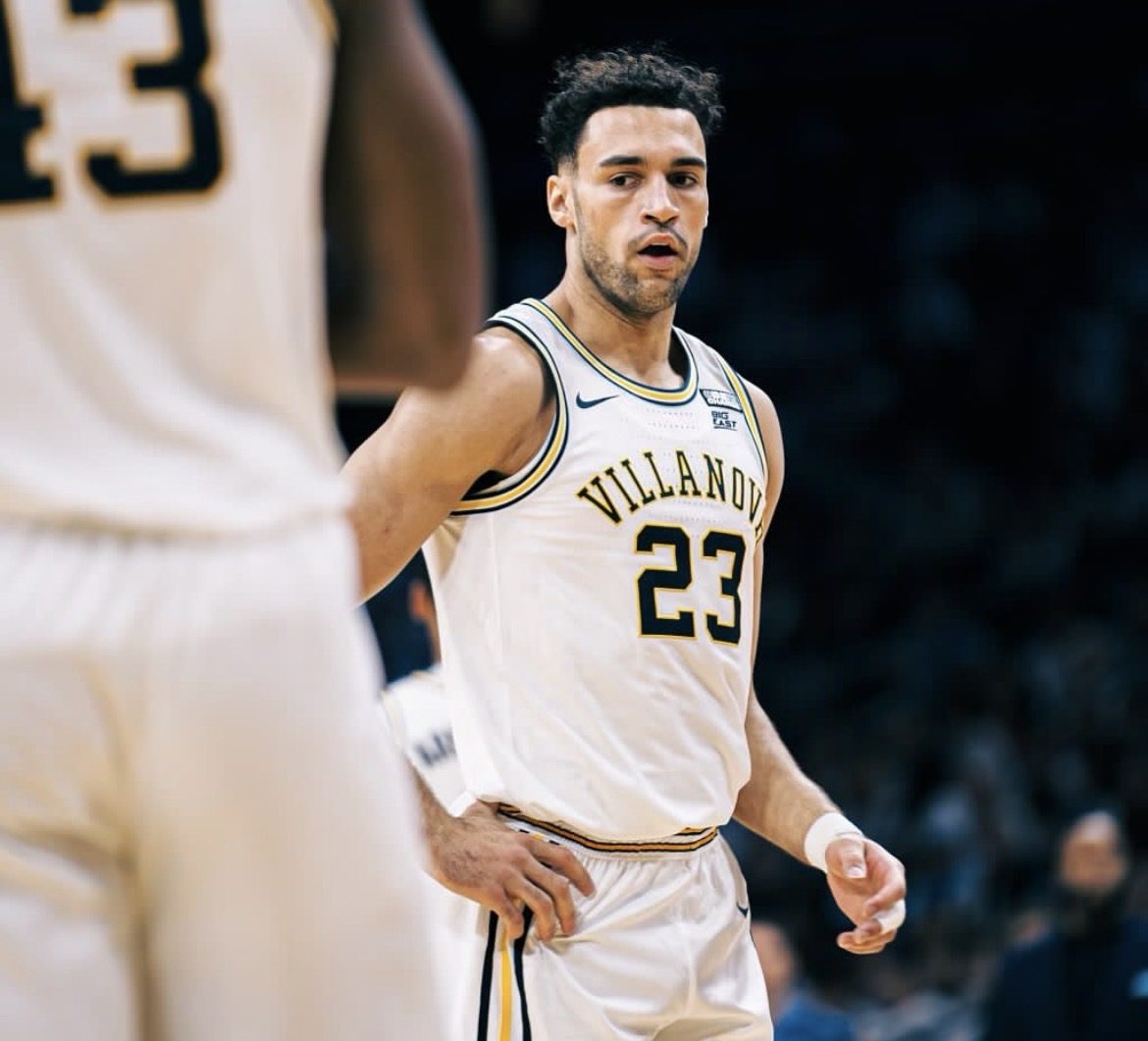 Villanova product Tyler Burton. Image courtesy of Tyler Burton's Instagram account