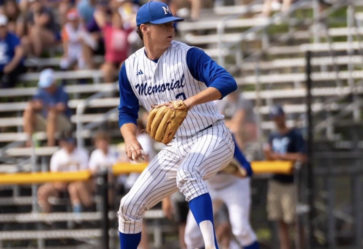 Phillies' right-handed pitching prospect Matthew Fisher during his time in high school. Image courtesy of Matthew Fisher's Instagram account.