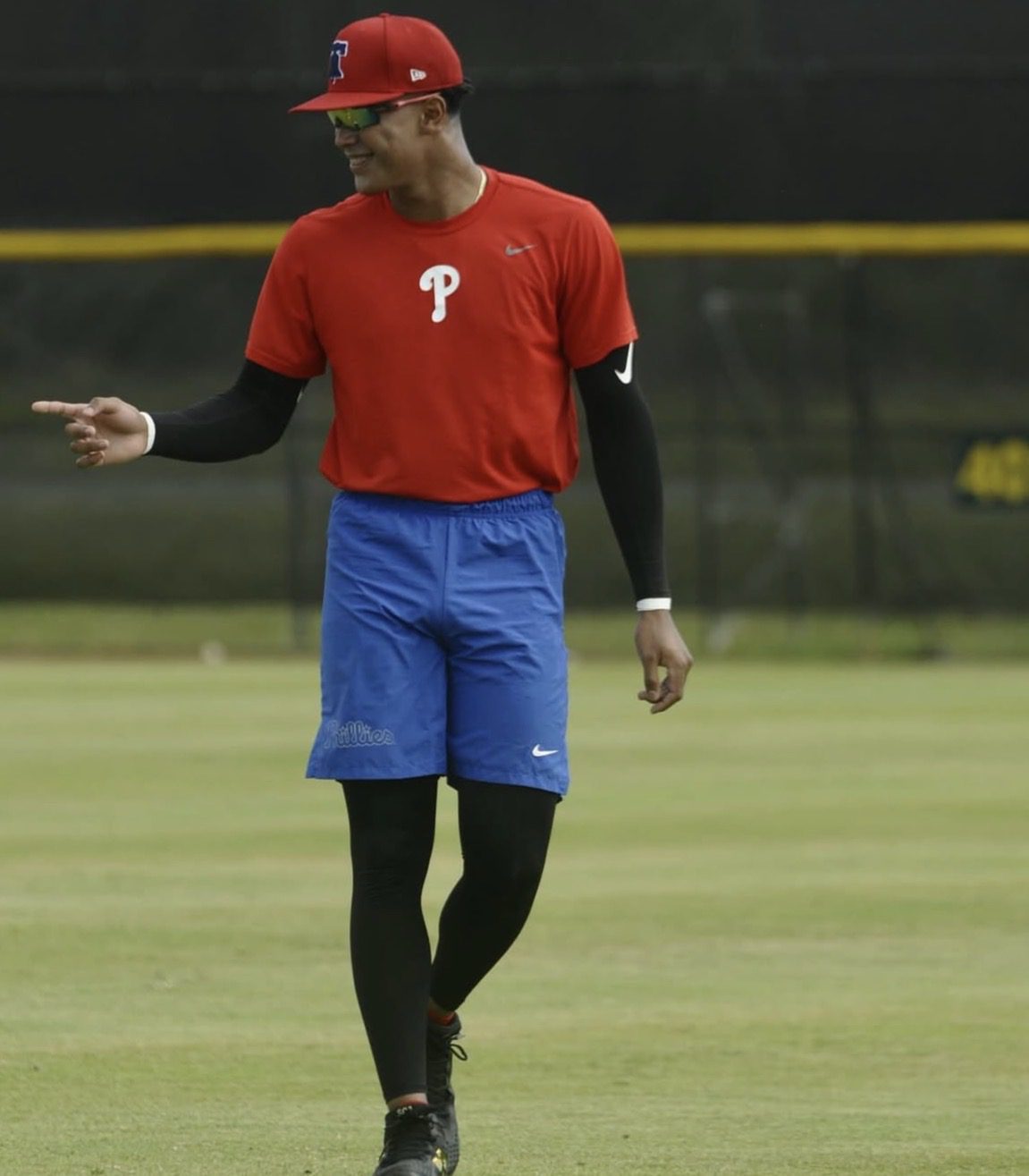 Phillies' top international signee and outfield prospect Francisco Renteria. Image courtesy of Francisco Renteria's Instagram account.