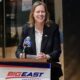 Retiring Big East commissioner Val Ackerman. Image courtesy of the Big East's Instagram account.