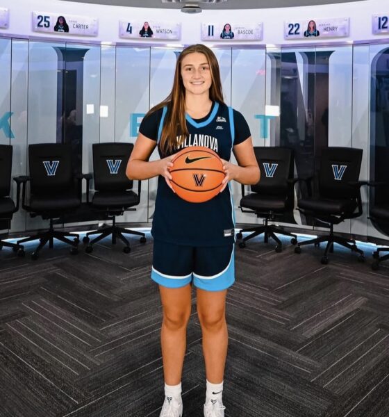 Villanova transfer portal pickup Simone Pelish. Image courtesy of Simone Pelish's Instagram account