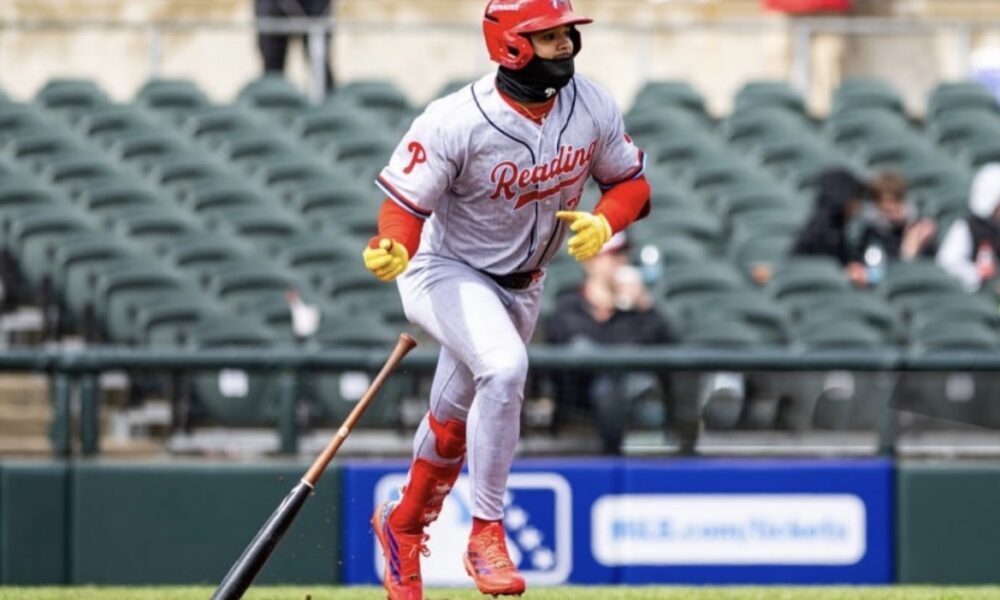 Phillies outfield prospect Raylin Heredia. Image courtesy of Raylin Heredia's Instagram account.