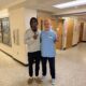 Villanova Football recruiting target Ja'Zir Dickerson poses for a picture with WIldcats' head coach Mark Ferrante. Image courtesy of Ja'Zir Dickerson's Twitter (X) account.