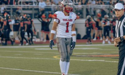 Villanova running back commit TJ Lawrence. Image courtesy of TJ Lawrence's Twitter (X) account