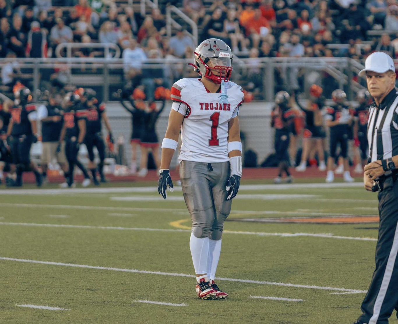 Villanova running back commit TJ Lawrence. Image courtesy of TJ Lawrence's Twitter (X) account