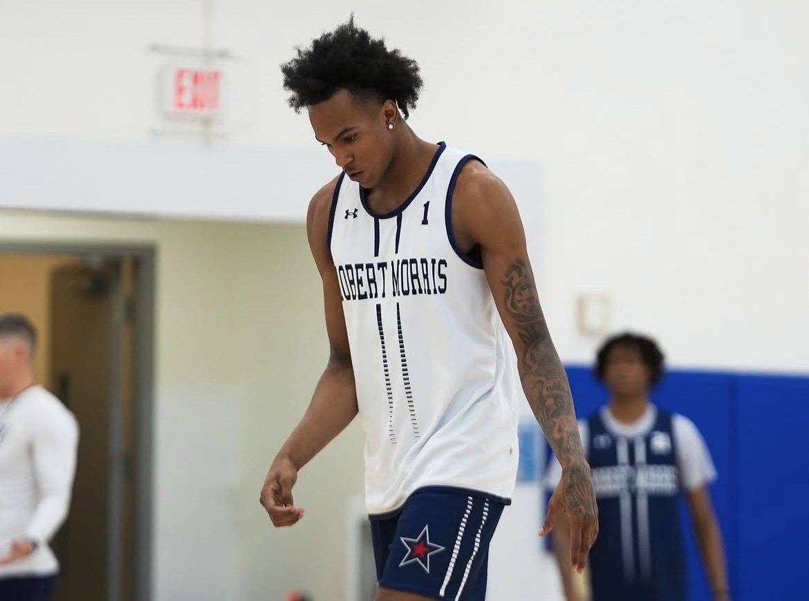 Villanova transfer target Josh Hill. Image courtesy of Robert Morris Men's Basketball's Instagram account
