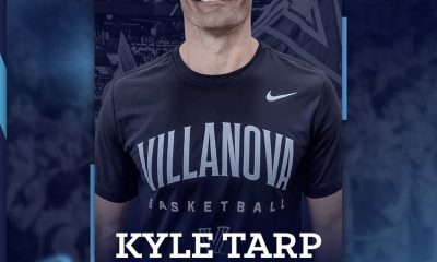 Villanova Sports Performance Coach Kyle Tarp. Graphic courtesy of Villanova Men's Basketball.