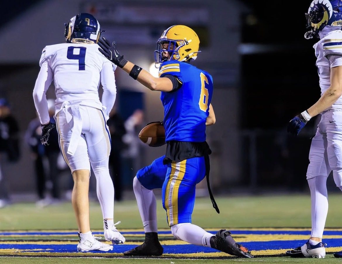 Villanova Football commit Michael Schlachter. Image courtesy of Michael Schlachter's Instagram account.