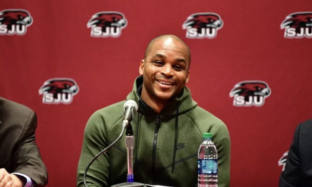 Saint Joseph's Men's Basketball legend Jameer Nelson. Image courtesy of Saint Joseph's Athletics.
