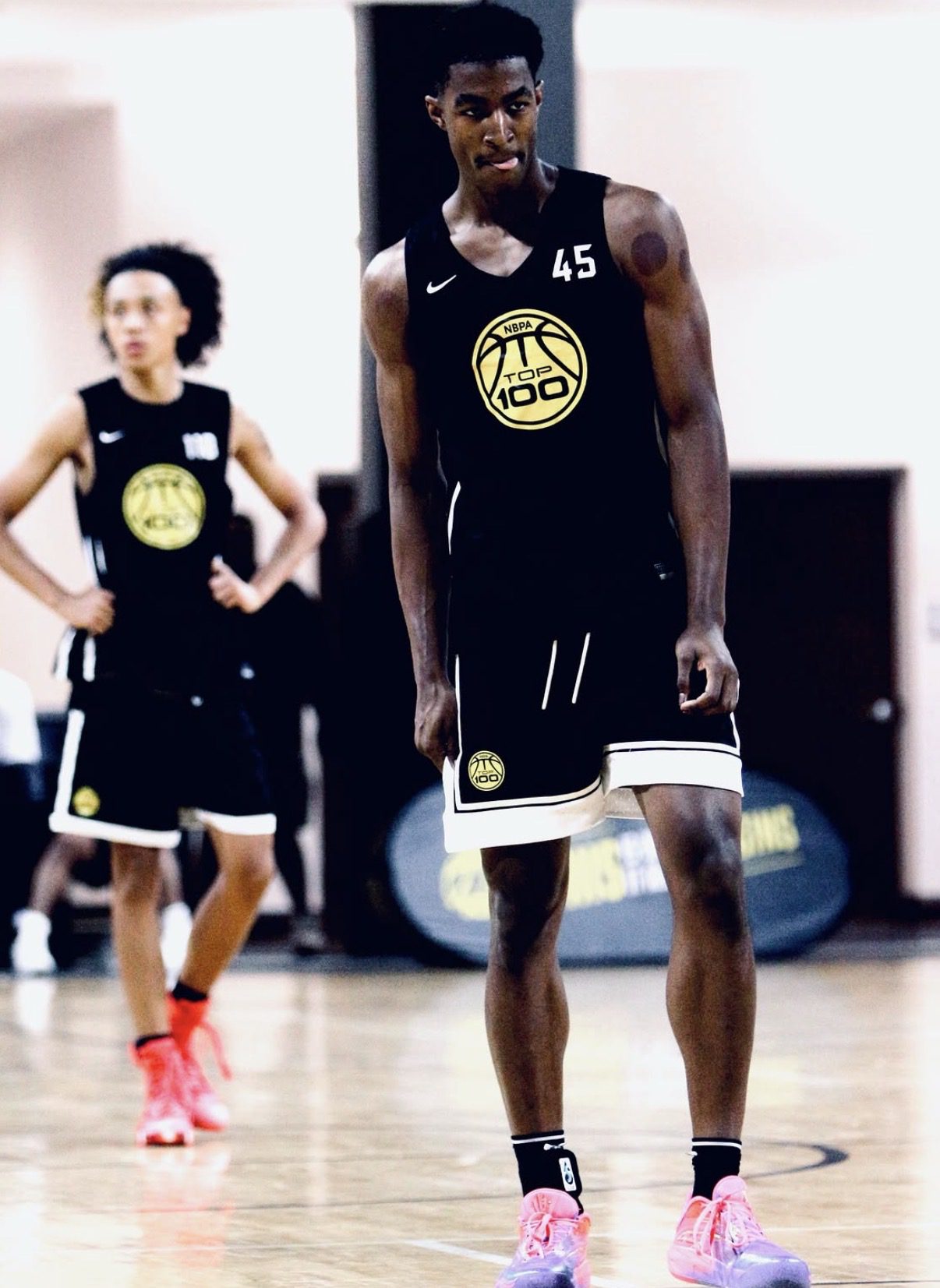 Villanova Men's Basketball recruiting target Kevin Wheatley Jr. Image courtesy of Kevin Wheatley Jr.'s Instagram account