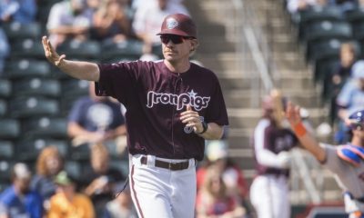 Lehigh Valley IronPigs manager Chris “Tank” Adamson. Image courtesy of Lehigh Valley IronPigs