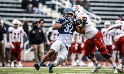 Villanova linebacker Omari Bursey. Image courtesy of Omari Bursey’s Instagram account
