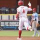 Phillies shortstop prospect and MLB Pipeline Top 100 player Bryan Rincon. Image courtesy of Fightins' Instagram account