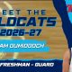 Villanova freshman guard Adam Oumiddoch. Graphic by Griffin Floyd/Philadelphia Sports Now