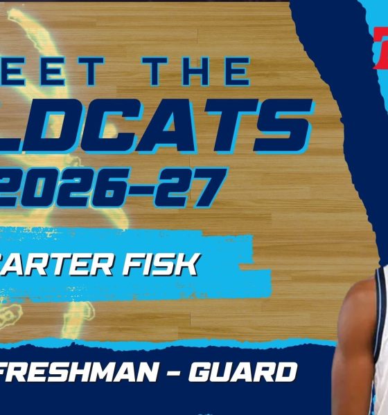 Villanova freshman guard Carter Fisk. Graphic by Griffin Floyd/Philadelphia Sports Now