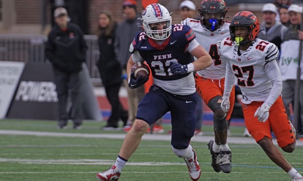 Penn tight end Jack Donnelly. Image courtesy of Jack Donnelly's Instagram account.