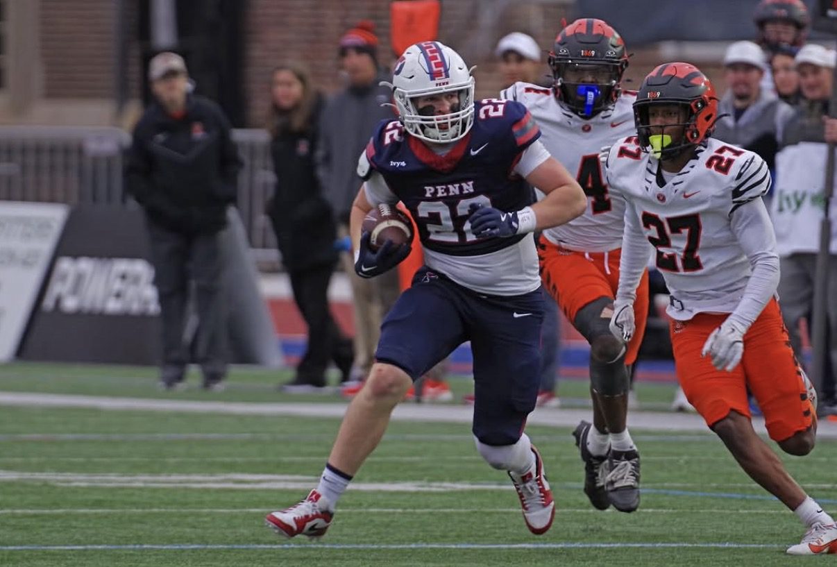Penn tight end Jack Donnelly. Image courtesy of Jack Donnelly's Instagram account.