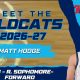 Villanova sophomore forward Matt Hodge. Graphic by Griffin Floyd/Philadelphia Sports Now